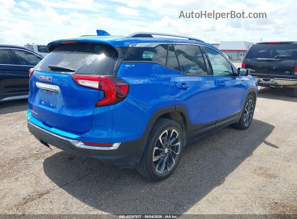 3GKALPEG8RL130462 2024 GMC TERRAIN Blue Задня права чверть