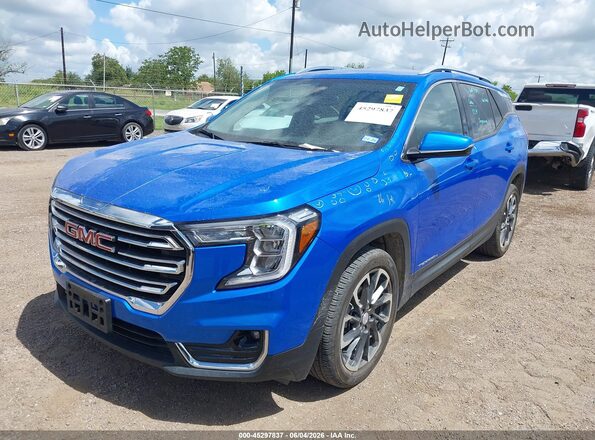 3GKALPEG8RL130462 2024 GMC TERRAIN Blue Вид спереду