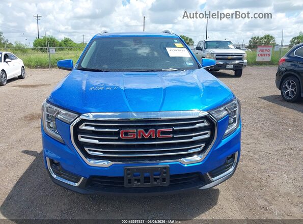 3GKALPEG8RL130462 2024 GMC TERRAIN Blue Вид задньої частини салону
