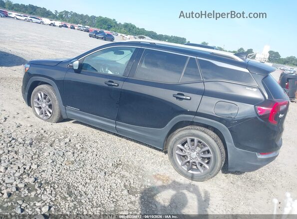 3GKALPEG8RL137816 2024 GMC TERRAIN Black უკანა მარცხენა