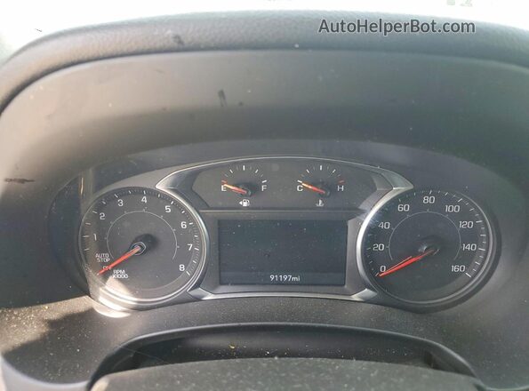 3GKALPEG8RL151151 2024 GMC TERRAIN White Instrument cluster view