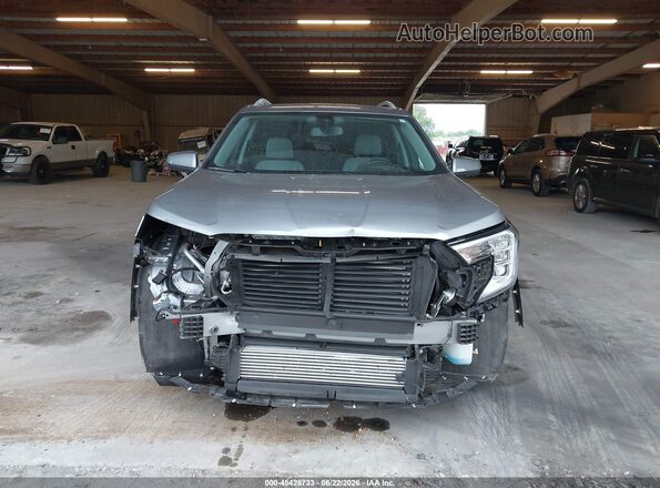 3GKALPEG9PL225352 2023 GMC TERRAIN Серебряный Вид задней части салона