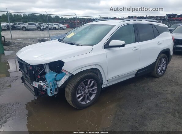 3GKALPEGXPL225263 2023 GMC TERRAIN Белый Передняя левая четверть