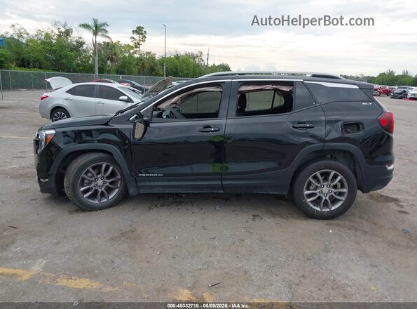3GKALPEGXRL135436 2024 GMC TERRAIN Черный Вид задней части салона