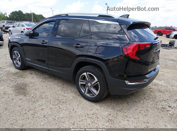 3GKALPEV0JL224841 2018 GMC TERRAIN Black Հետևի ձախ