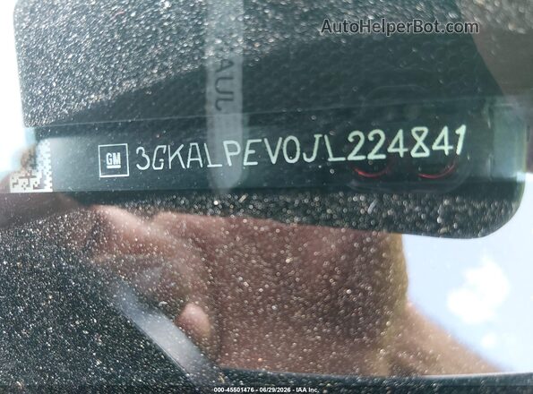 3GKALPEV0JL224841 2018 GMC TERRAIN Black 