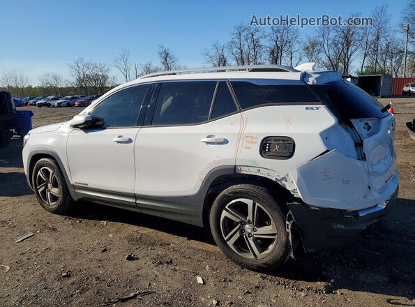 3GKALPEV0JL258407 2018 GMC TERRAIN White Հետևի ձախ