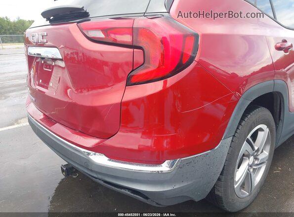 3GKALPEV0JL365666 2018 GMC TERRAIN Maroon 