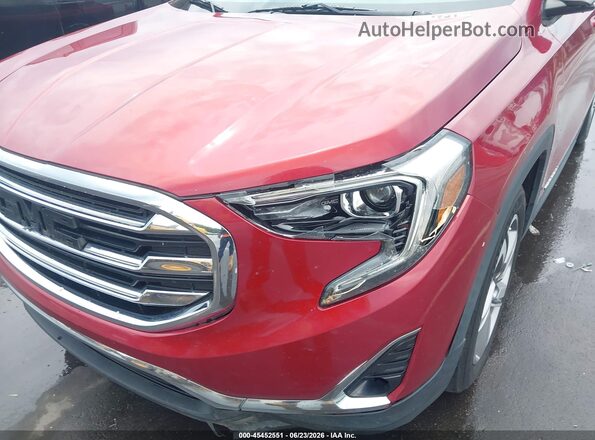 3GKALPEV0JL365666 2018 GMC TERRAIN Maroon 