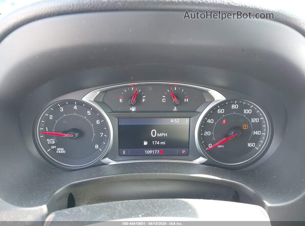 3GKALPEV0KL176842 2019 GMC TERRAIN White Հետևի նստատեղերի տեսք