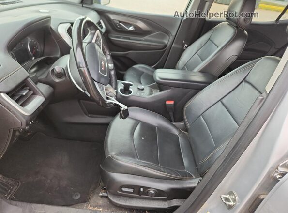 3GKALPEV0KL243035 2019 GMC TERRAIN Серебряный Вид салона спереди
