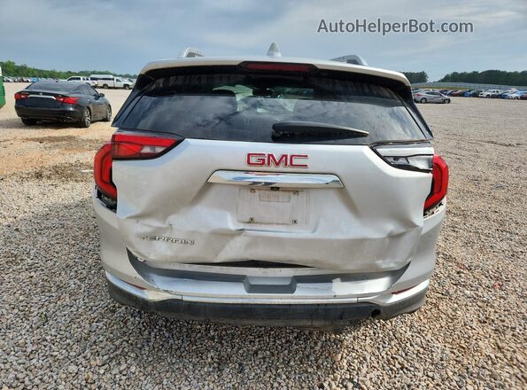 3GKALPEV0KL243035 2019 GMC TERRAIN Серебряный Вид сзади