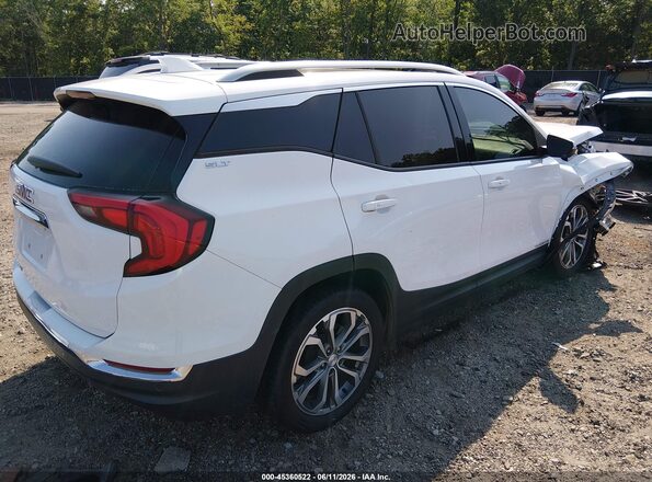 3GKALPEV0LL100037 2020 GMC TERRAIN White Trasero derecho