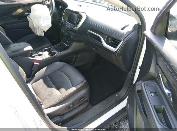 3GKALPEV0LL100037 2020 GMC TERRAIN White Vista interior delantera