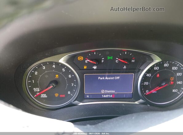 3GKALPEV0LL100037 2020 GMC TERRAIN White Vista de los asientos traseros