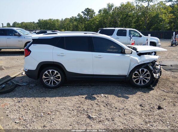 3GKALPEV0LL100037 2020 GMC TERRAIN White Vista interior de 360 grados
