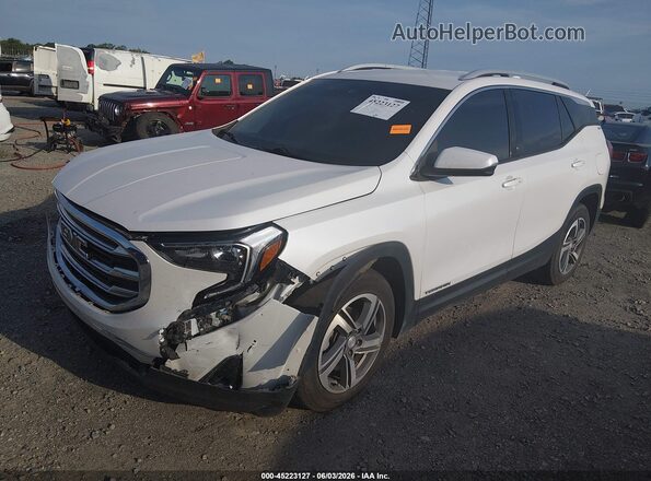 3GKALPEV0LL232943 2020 GMC TERRAIN White Przód lewy