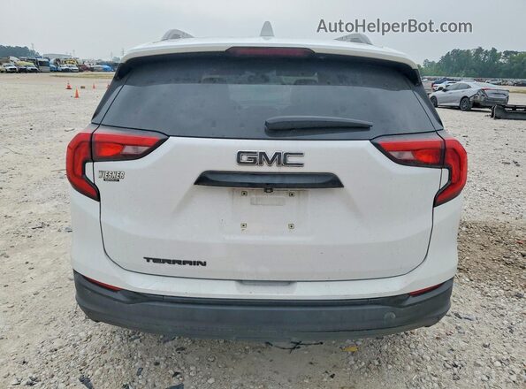 3GKALPEV0ML352596 2021 GMC TERRAIN White Widok z tyłu