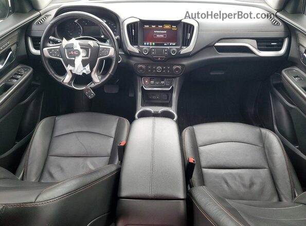 3GKALPEV0ML352596 2021 GMC TERRAIN White Widok deski rozdzielczej
