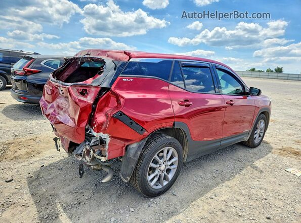 3GKALPEV0NL144042 2022 GMC TERRAIN Red Задня права чверть