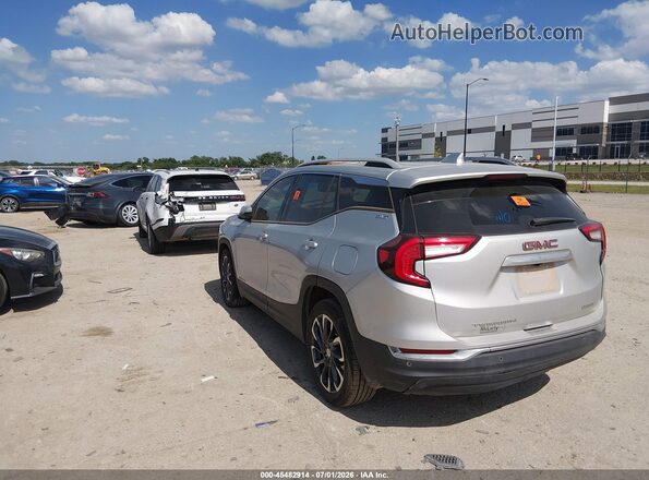 3GKALPEV0NL161472 2022 GMC TERRAIN Silver Հետևի ձախ