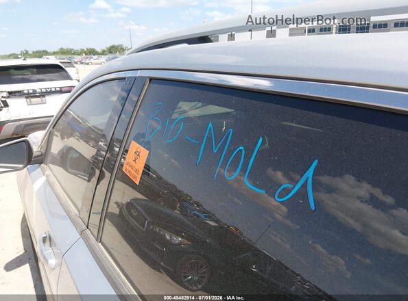3GKALPEV0NL161472 2022 GMC TERRAIN Silver Հետևի նստատեղերի տեսք