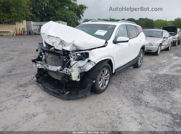 3GKALPEV0NL169412 2022 GMC TERRAIN White Front left