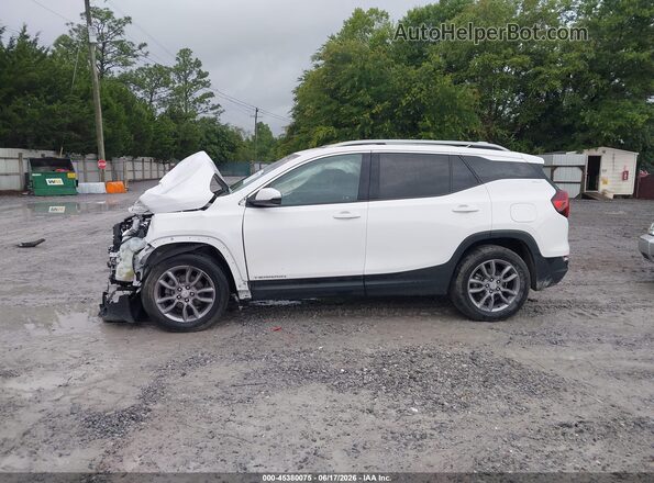 3GKALPEV0NL169412 2022 GMC TERRAIN White 360 interior view