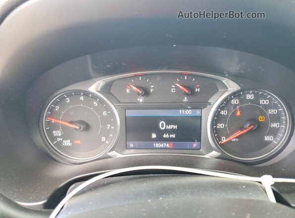 3GKALPEV1KL180575 2019 GMC TERRAIN Silver Widok zestawu wskaźników