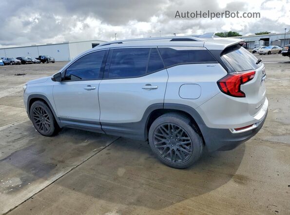 3GKALPEV1KL180575 2019 GMC TERRAIN Silver Tył lewy