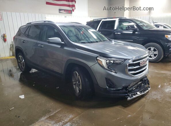3GKALPEV1KL234411 2019 GMC TERRAIN Серый Передняя правая четверть