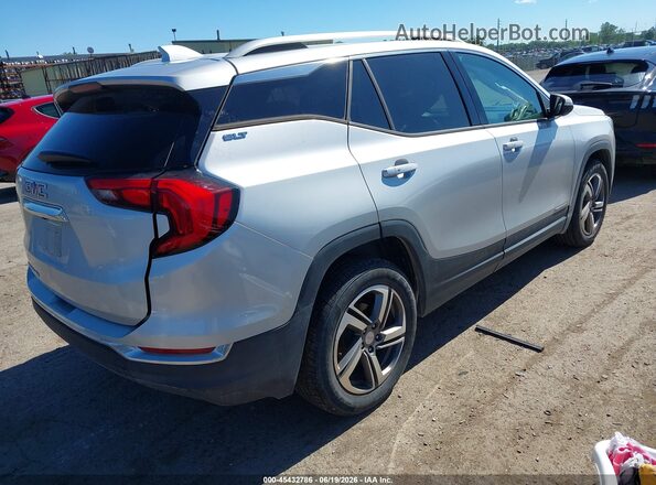 3GKALPEV1KL247367 2019 GMC TERRAIN Silver Trasero derecho