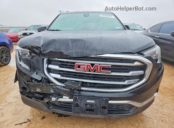 3GKALPEV1LL104081 2020 GMC TERRAIN Black Front view