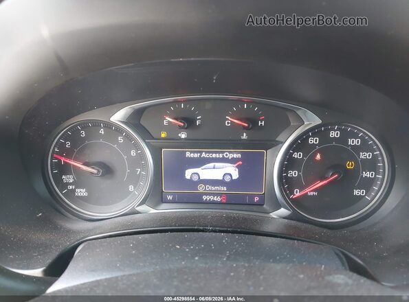 3GKALPEV1LL244180 2020 GMC TERRAIN White Widok tylnych siedzeń