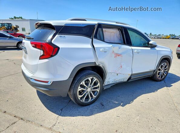 3GKALPEV1LL251095 2020 GMC TERRAIN Белый Задняя правая четверть