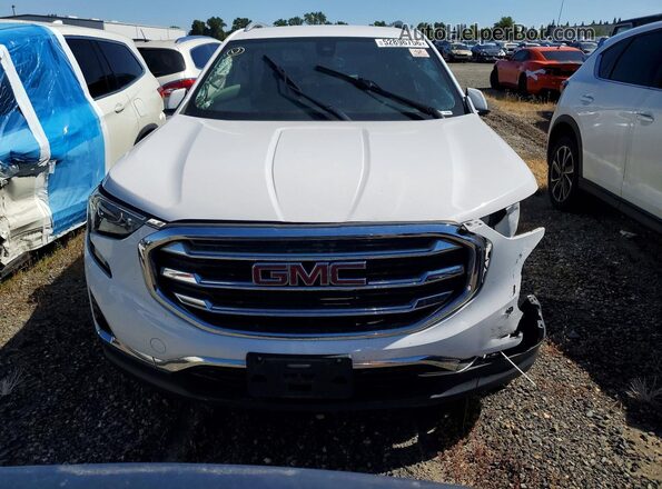 3GKALPEV1LL251095 2020 GMC TERRAIN Белый Вид спереди