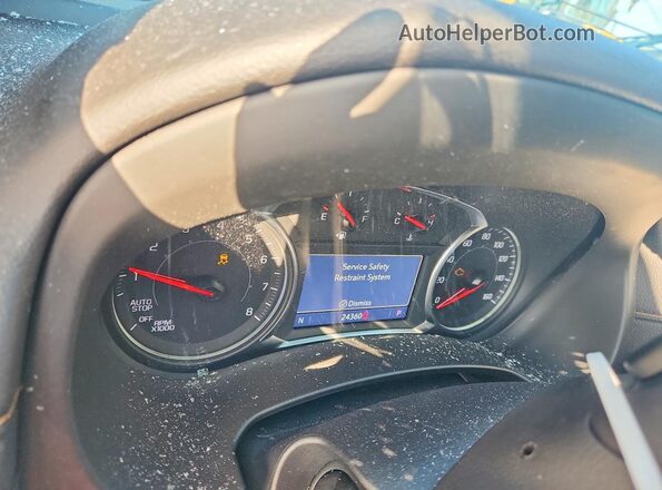 3GKALPEV1ML316139 2021 GMC TERRAIN Red Vista del cuadro de instrumentos