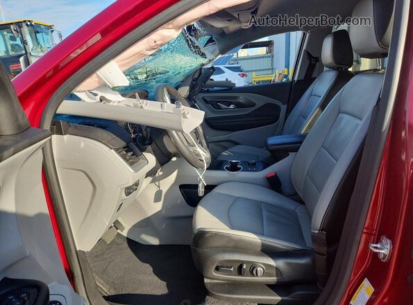 3GKALPEV1ML316139 2021 GMC TERRAIN Red Vista interior delantera
