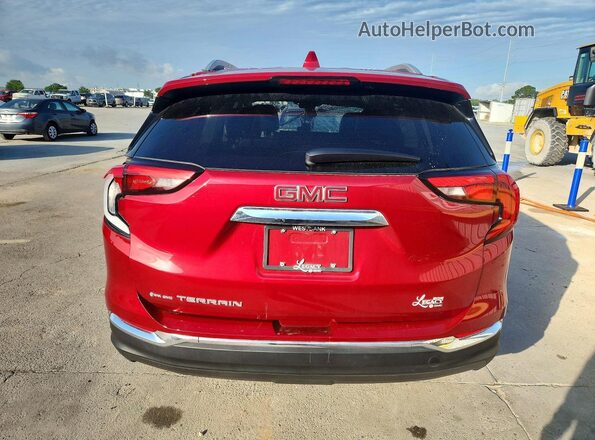 3GKALPEV1ML316139 2021 GMC TERRAIN Red Vista trasera