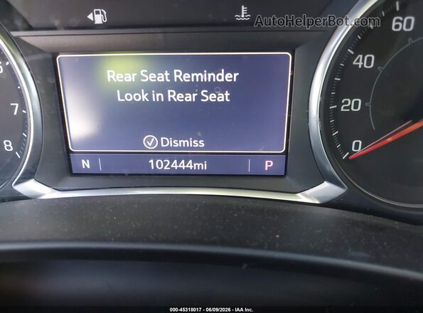 3GKALPEV1ML343311 2021 GMC TERRAIN White Widok tylnych siedzeń