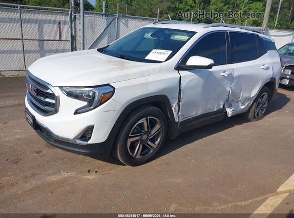 3GKALPEV1ML343311 2021 GMC TERRAIN White Przód lewy