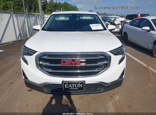 3GKALPEV1ML343311 2021 GMC TERRAIN White Widok zestawu wskaźników