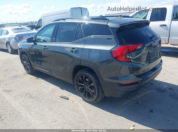 3GKALPEV1ML345883 2021 GMC TERRAIN Black Հետևի ձախ