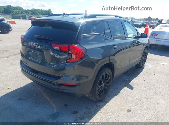 3GKALPEV1ML345883 2021 GMC TERRAIN Black Հետևի աջ