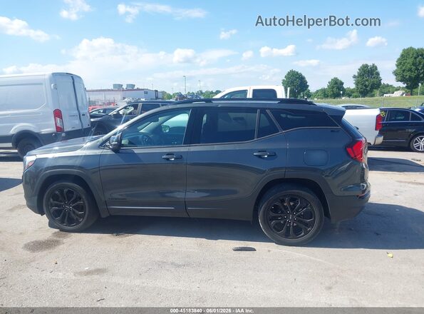 3GKALPEV1ML345883 2021 GMC TERRAIN Black Սալոնի 360 աստիճան տեսք