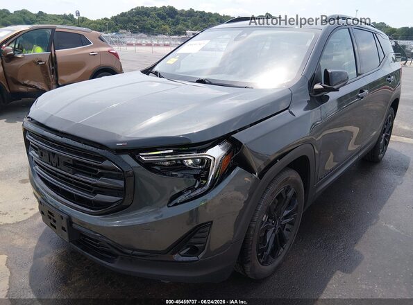 3GKALPEV1ML352901 2021 GMC TERRAIN Черный Вид спереди