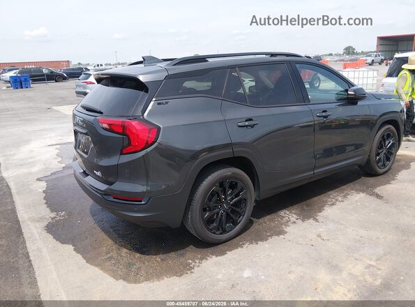 3GKALPEV1ML352901 2021 GMC TERRAIN Черный Задняя правая четверть