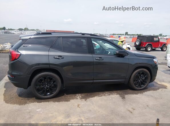 3GKALPEV1ML352901 2021 GMC TERRAIN Черный Вид задней части салона