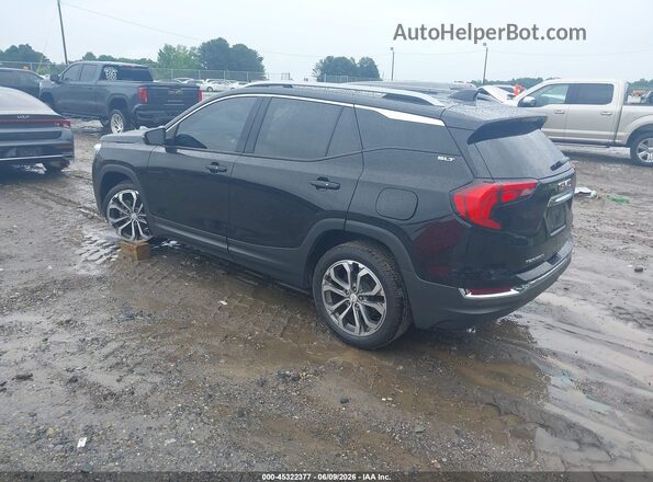 3GKALPEV2JL309437 2018 GMC TERRAIN Black Rear left