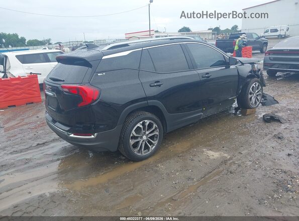 3GKALPEV2JL309437 2018 GMC TERRAIN Black Rear right